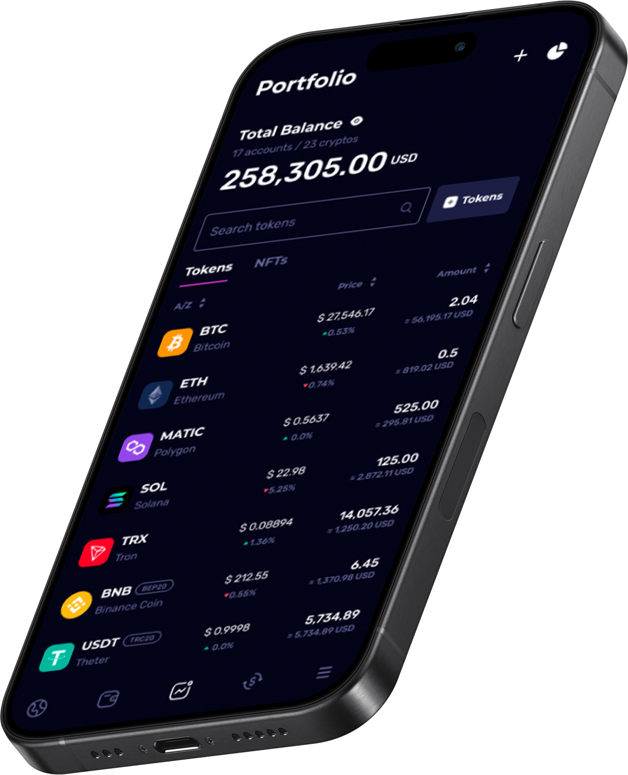Quantum Ledger wallet app