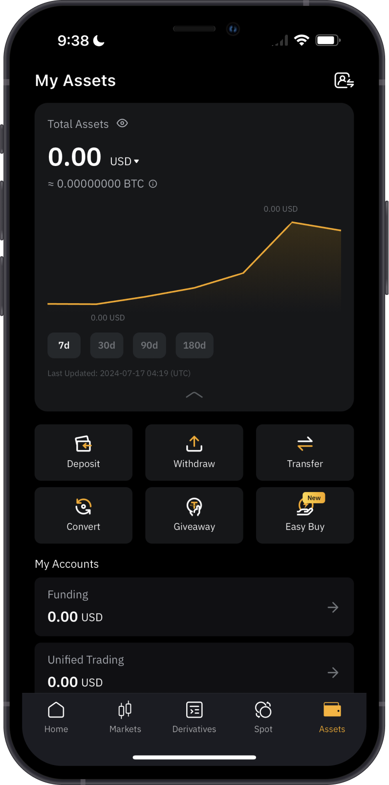 Send transaction on mobile